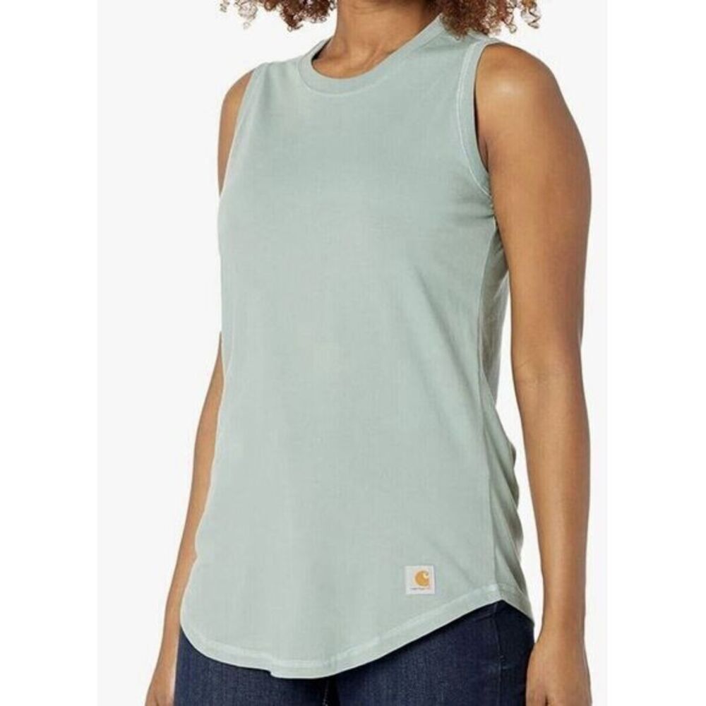 Carhartt Women's Force Relaxed Fit Tank T-Shirt Size‎ XS